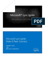 Microsoft Lync - Make It Real Scenario_Final