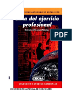 Etica Del Ejercicio Profesional