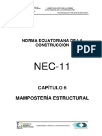 Nec2011 Cap.6 Mamposteria Estructural 021412