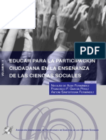 Alba & Otros (2012) Educar Para La Participacion Ciudadana en La Enseñanza de Las C.S. Vol.ii