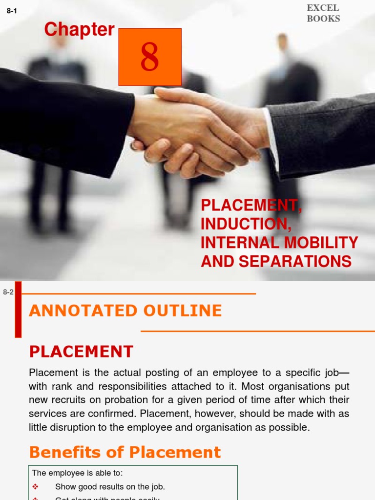 8 - Placement, Induction, Internal Mobility & Separation | PDF | Layoff ...