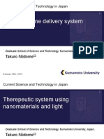 Drug and Gene Delivery System: Takuro Niidome