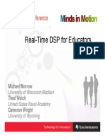 Real-Time DSP for Educators