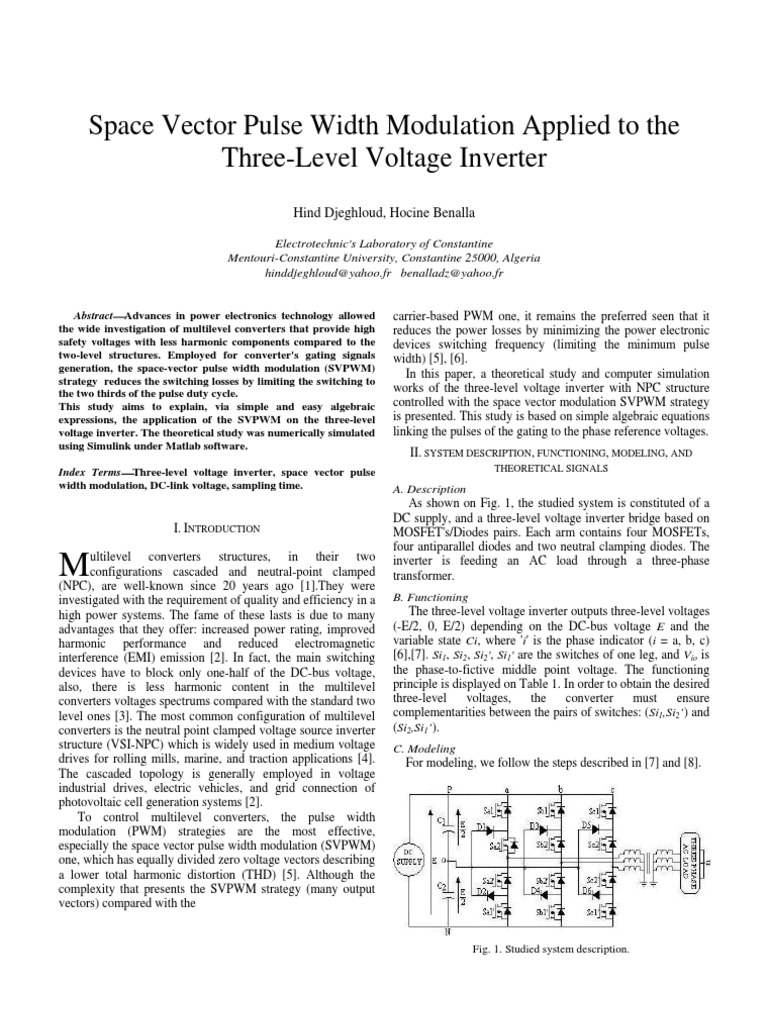 Svpwm implementation image
