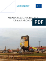 Mbarara Municipality Urban Profile - Uganda