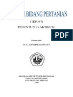 Penuntun Praktikum: Disusun Oleh: Dr. Ir. Agus Haryanto, M.P