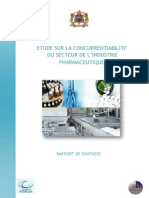 Etude Concurrence Industrie Pharma