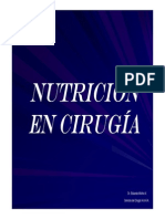 Nutricion en Cirugia Dr e Molina