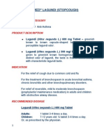 Ritemed Lagundi (Stopcough) : Therapeutic Category