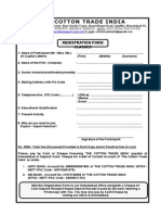 Export Training Registration Form