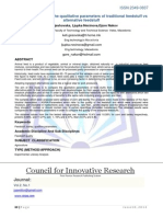 Comparation of The Qualitative Parameters of Traditional Feedstuff Vs Alternative Feedstuff