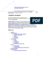 Analisis Struktur: Daftar Isi