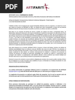 ARTIFARITI 2014 Español - English - Français