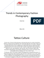 Trends in Contemporary Fashion Photography