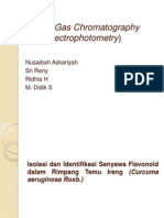 GC-MS (Gas Chromatography Mass Spectrophotometry)