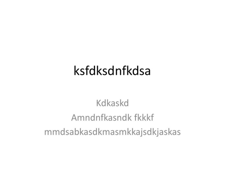 FKKKF Overview and Insights | PDF