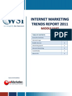 Eworks WSI Internet Marketing Trend Report 2011 Middle East