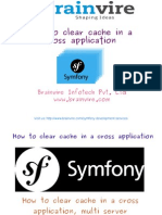 How to Clear Cache in a Symfony Cross Application