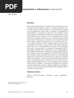 Escola e Desigualdade