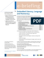 Embedded Literacy Language Numeracy
