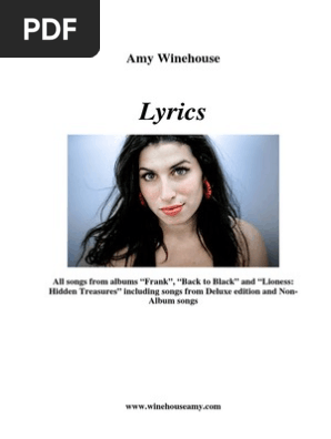 Amy Winehouse Lyrics