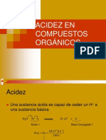 Acidez Basicidad Compuestos Orgánicos