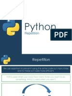Repetition - Python