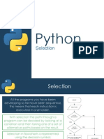 Python - Selection