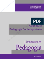 B24 Pedagogía Contemporánea