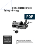 Manual de Operacion Roscadora Ridgid 1224