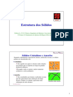 ESTRUTURA CRISTALINA (7°)