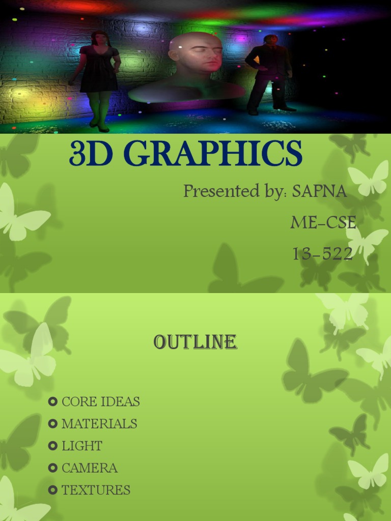 Understanding 3D Graphics Concepts | PDF | Texture Mapping | Computer ...
