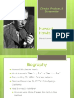 Howard Hawks: Director, Producer, & Screenwriter