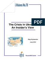 The Crisis in Ukraine