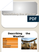 Describing Weather