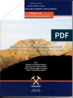 Geología - Cuadrangulo de Esquena (28x), Santa Bárbara (28y) y Azata (28z), 1997