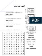 Worksheet Rooms of the House