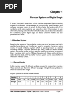 1 - Number System and Digital Logic