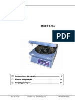 Centrifuga- C28A-Manual de Uso- Rev 00- Dic-09