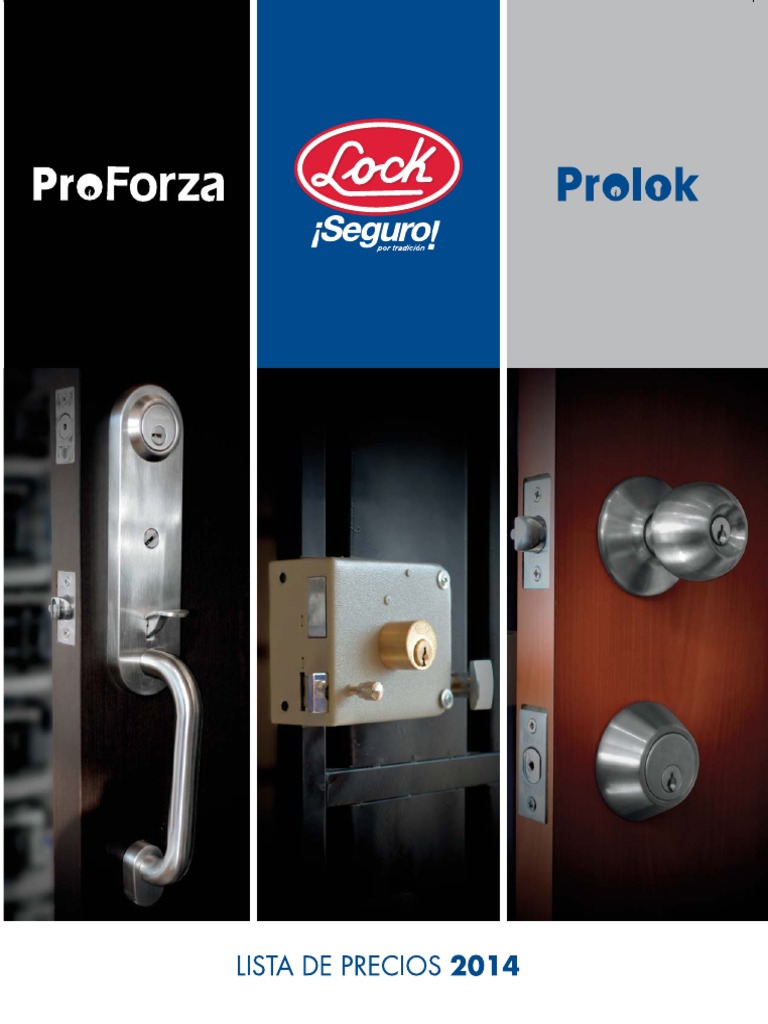 Catalogo Lock de Cerraduras y Accesorios Gpo Urrea Calidad