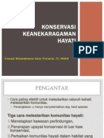 Konservasi Tingkat Komunitas