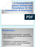 A Comparison of Magnesium Sulfate and Nimodipine For