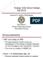 Layout Techniques and Examples in Analog VLSI Circuit Design