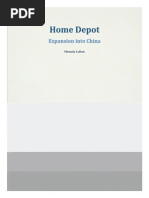 Download Individual Case Study Home Depot by MirandaLaBate SN228996412 doc pdf