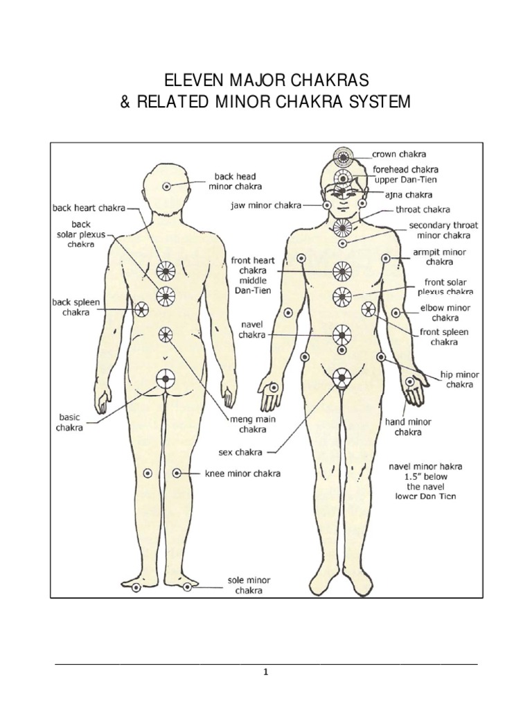11 Major Chakras and Minor Systems | PDF | Chakra | Intuition