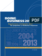 Doing Business Report 2013