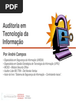 Auditoria Em Tecnologia Da Informação 