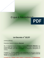 1 O Que é Patrimônio