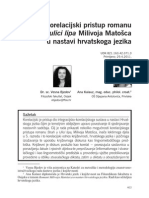 Napredak 2011 3 4 08 V Bjedov I A Kalauz Korelacijski Pristup Romanu Napredak 152 3 4 463 478 2011