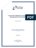 Parrinello (2014) A Search For Distinctive Features of Demand-Led Growth Models